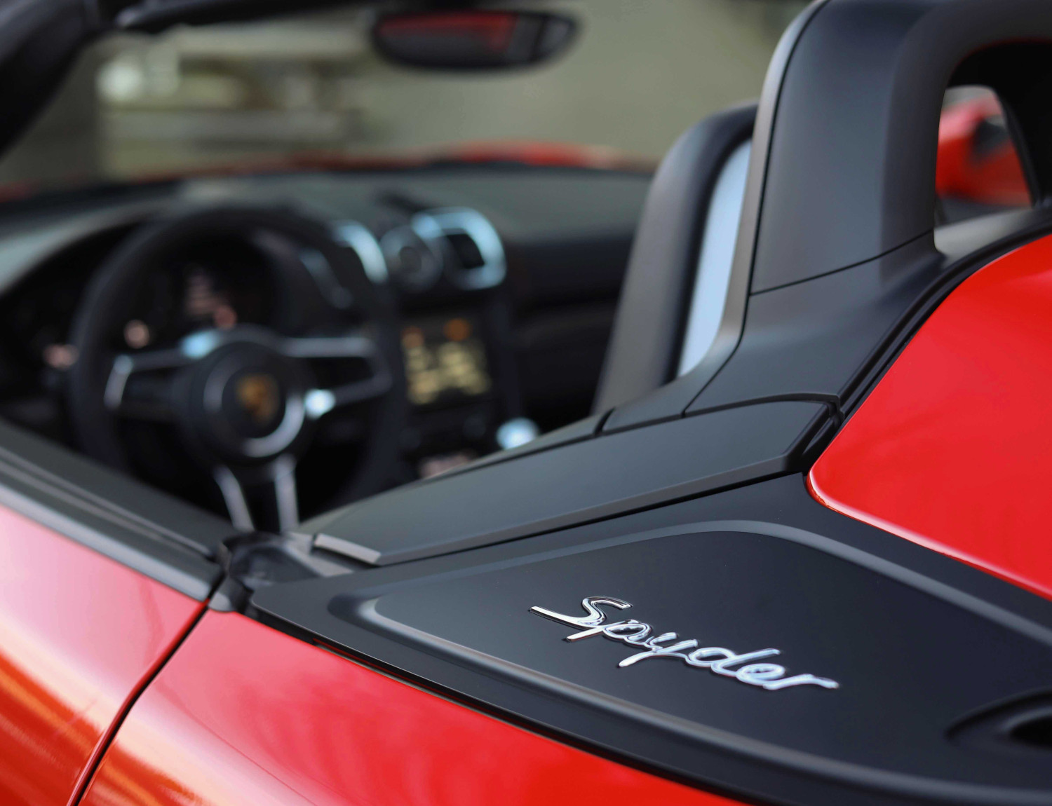 Porsche Boxster Spyder 3.8